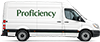 White Proficiency's builders Van