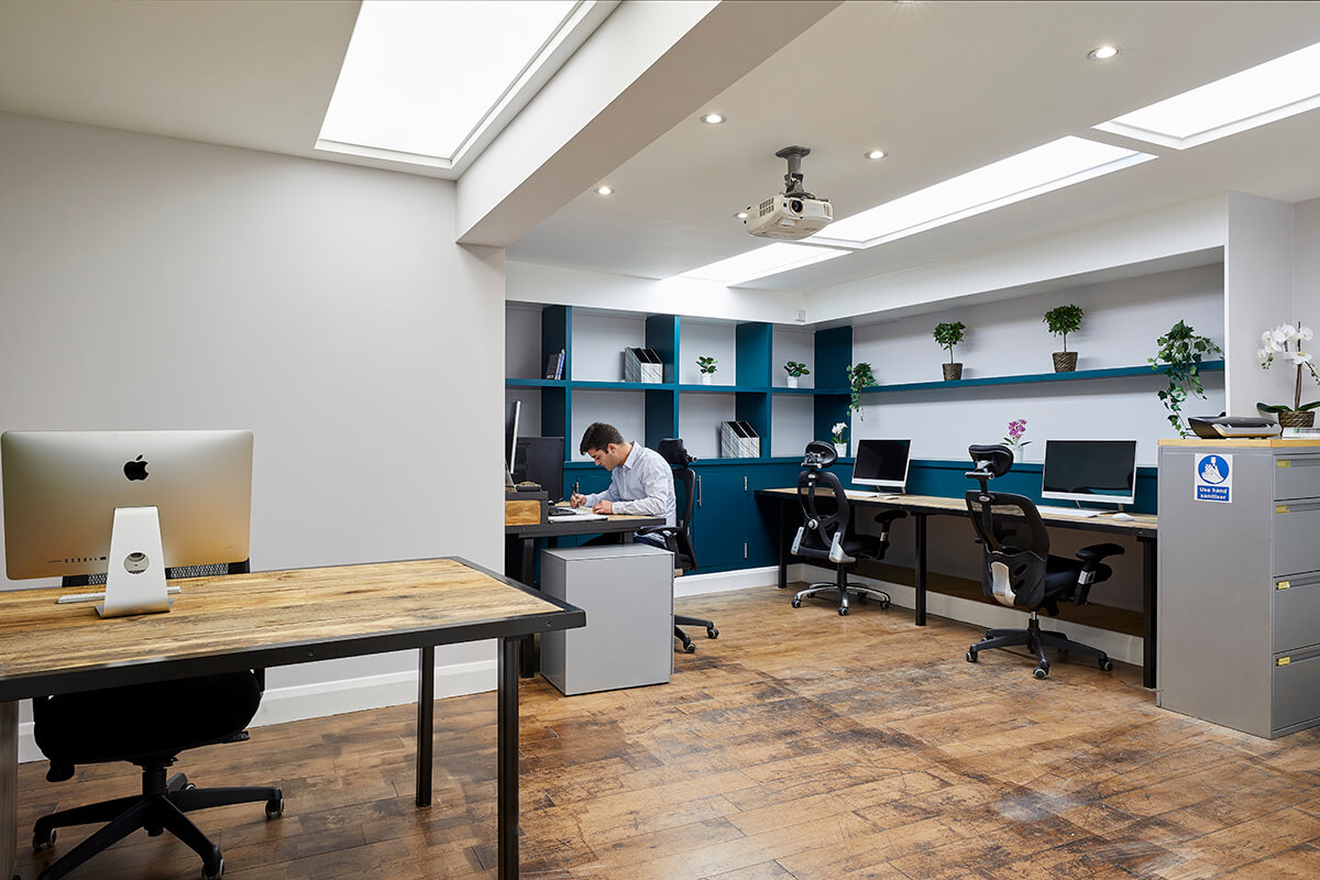 architect working on a desk