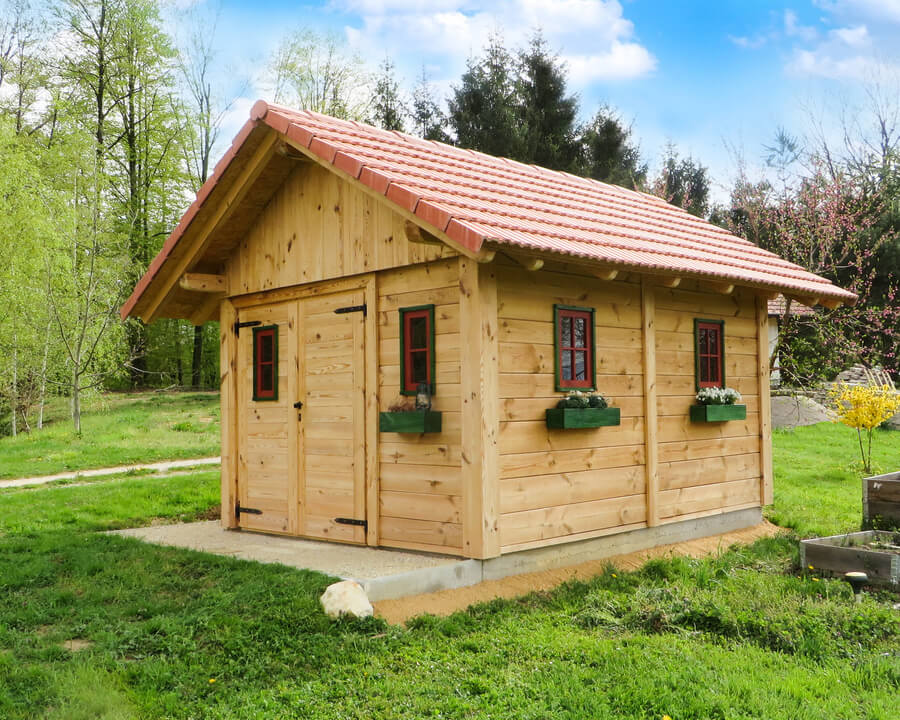 timber frame house