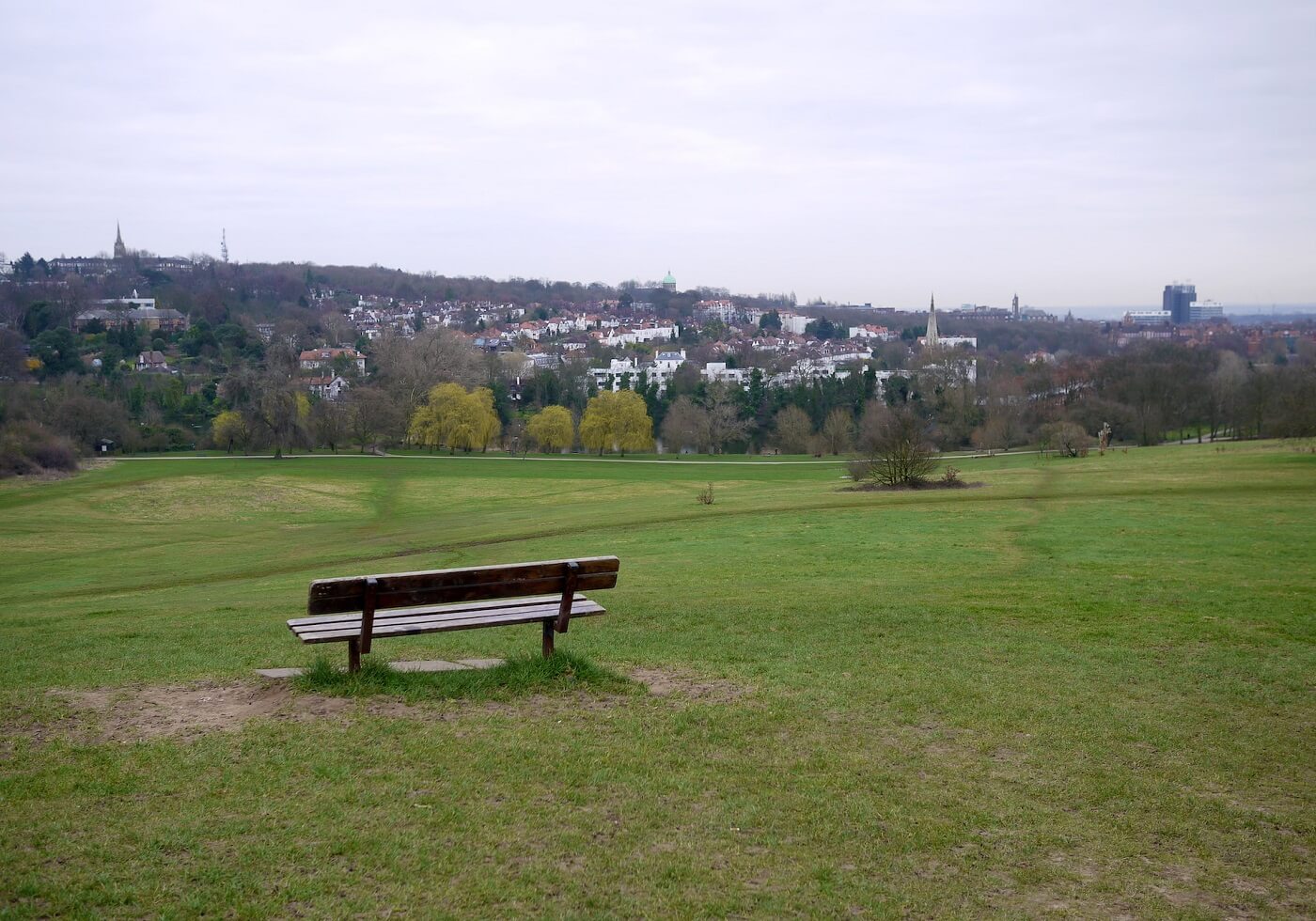 A view to north london