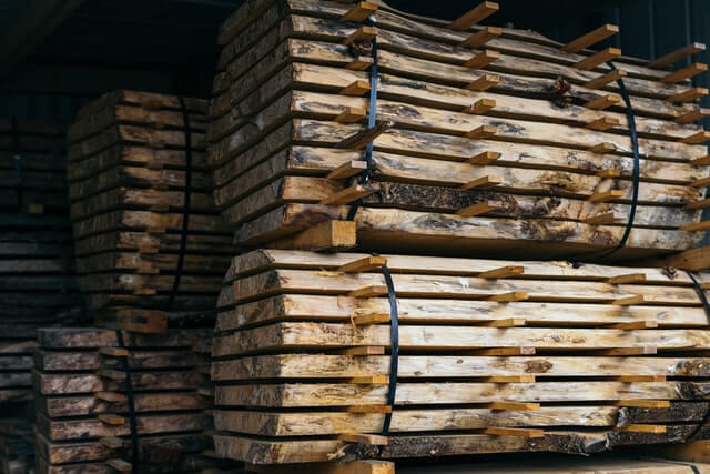 pile of timber