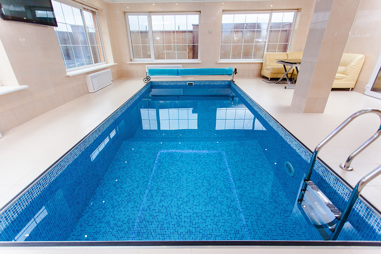 indoor swimming pool construction