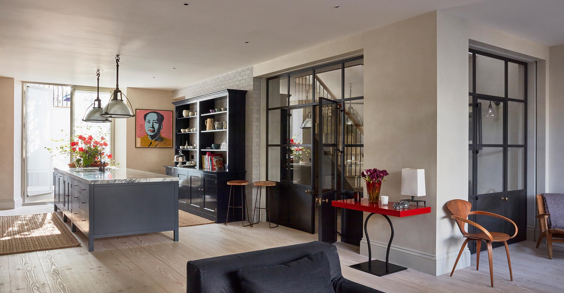 renovated light beige house