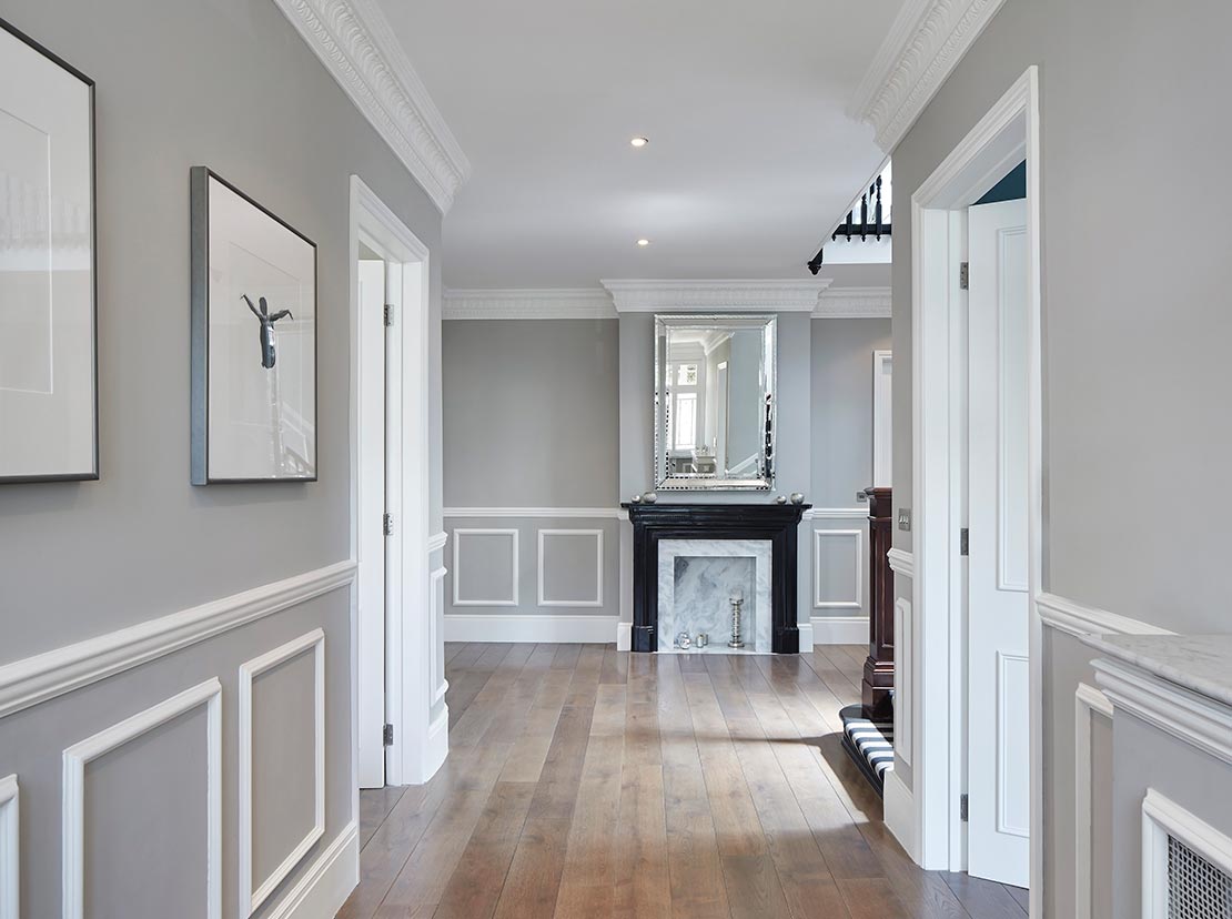 Contemporary hallway